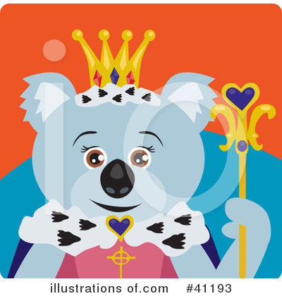 Koala Clipart #41193 by Dennis Holmes Designs