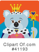 Koala Clipart #41193 by Dennis Holmes Designs