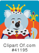 Koala Clipart #41195 by Dennis Holmes Designs