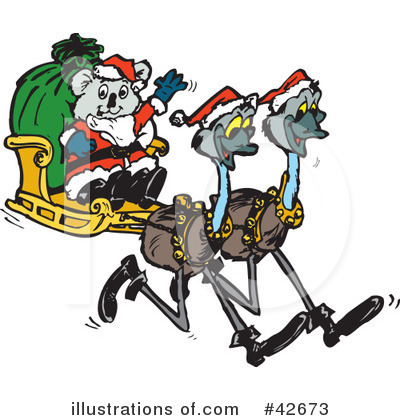 Santa Clipart #42673 by Dennis Holmes Designs
