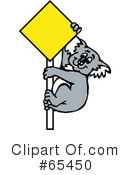 Koala Clipart #65450 by Dennis Holmes Designs
