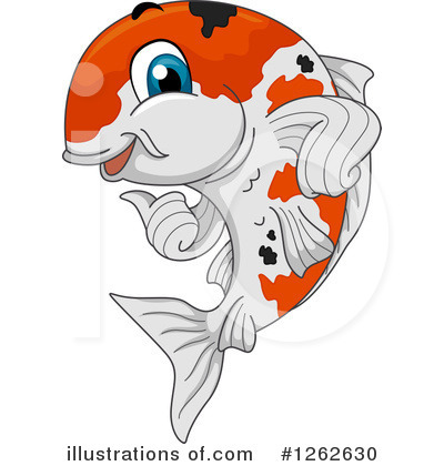 Koi Fish Clipart #1262630 by BNP Design Studio