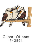 Kookaburra Clipart #42861 by Dennis Holmes Designs
