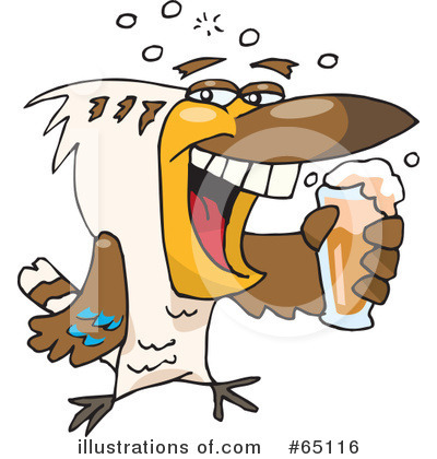 Royalty-Free (RF) Kookaburra Clipart Illustration by Dennis Holmes Designs - Stock Sample #65116