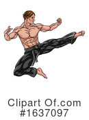 Kung Fu Clipart #1637097 by AtStockIllustration