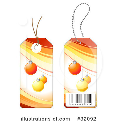 Royalty-Free (RF) Label Clipart Illustration by beboy - Stock Sample #32092