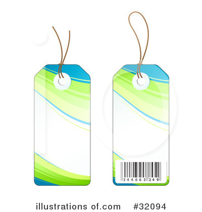 Royalty-Free (RF) Label Clipart Illustration by beboy - Stock Sample #32094