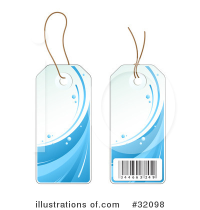 Royalty-Free (RF) Label Clipart Illustration by beboy - Stock Sample #32098