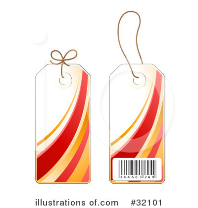 Royalty-Free (RF) Label Clipart Illustration by beboy - Stock Sample #32101
