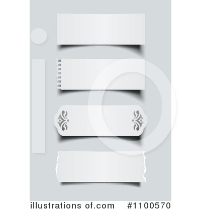 Royalty-Free (RF) Labels Clipart Illustration by Eugene - Stock Sample #1100570