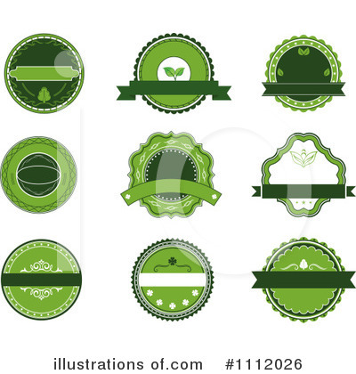 Royalty-Free (RF) Labels Clipart Illustration by Vector Tradition SM - Stock Sample #1112026