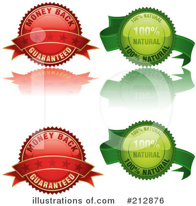 Royalty-Free (RF) Labels Clipart Illustration by dero - Stock Sample #212876