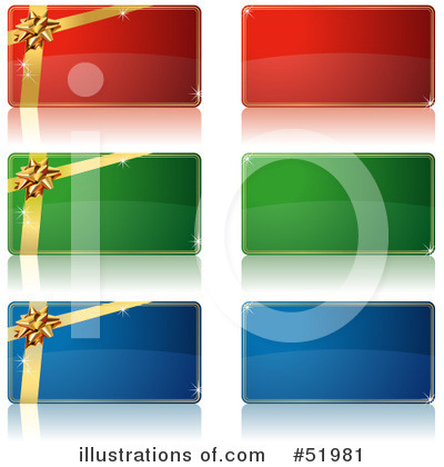 Royalty-Free (RF) Labels Clipart Illustration by dero - Stock Sample #51981
