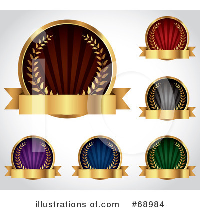 Royalty-Free (RF) Labels Clipart Illustration by TA Images - Stock Sample #68984