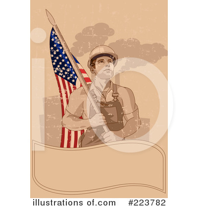 Royalty-Free (RF) Labor Day Clipart Illustration by Pushkin - Stock Sample #223782