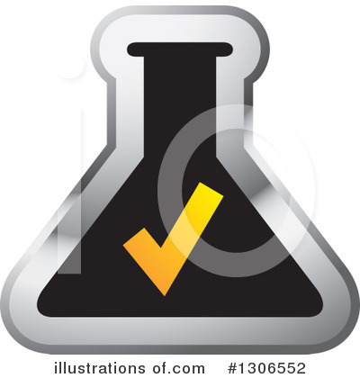 Royalty-Free (RF) Laboratory Flask Clipart Illustration by Lal Perera - Stock Sample #1306552