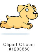 Labrador Clipart #1203860 by Cory Thoman