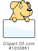 Labrador Clipart #1203861 by Cory Thoman