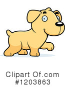 Labrador Clipart #1203863 by Cory Thoman
