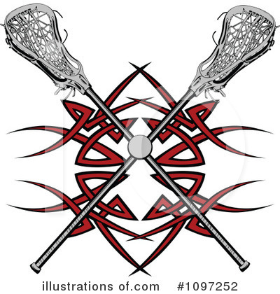 Royalty-Free (RF) Lacrosse Clipart Illustration by Chromaco - Stock Sample #1097252