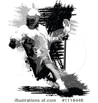 Royalty-Free (RF) Lacrosse Clipart Illustration by Chromaco - Stock Sample #1116446