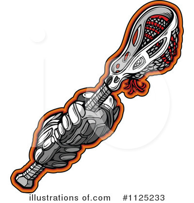 Royalty-Free (RF) Lacrosse Clipart Illustration by Chromaco - Stock Sample #1125233