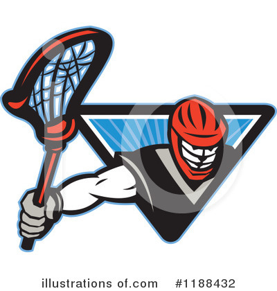 Royalty-Free (RF) Lacrosse Clipart Illustration by patrimonio - Stock Sample #1188432