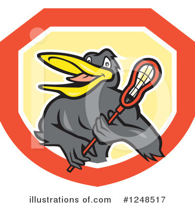 Royalty-Free (RF) Lacrosse Clipart Illustration by patrimonio - Stock Sample #1248517