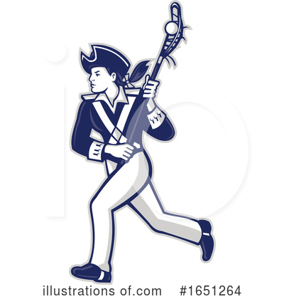 Royalty-Free (RF) Lacrosse Clipart Illustration by patrimonio - Stock Sample #1651264