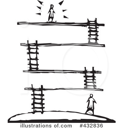 Royalty-Free (RF) Ladder Clipart Illustration by xunantunich - Stock Sample #432836