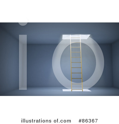 Royalty-Free (RF) Ladder Clipart Illustration by Mopic - Stock Sample #86367