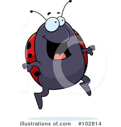 Ladybug Clipart #102814 by Cory Thoman