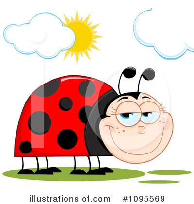 Ladybird Clipart #1095569 by Hit Toon
