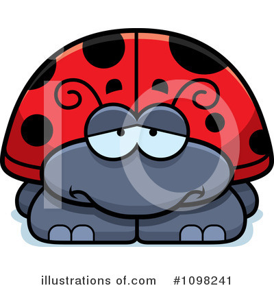 Royalty-Free (RF) Ladybug Clipart Illustration by Cory Thoman - Stock Sample #1098241