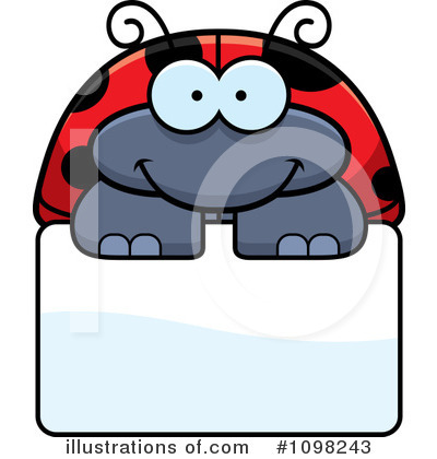 Royalty-Free (RF) Ladybug Clipart Illustration by Cory Thoman - Stock Sample #1098243