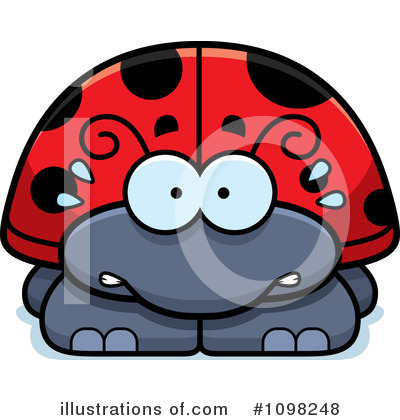 Royalty-Free (RF) Ladybug Clipart Illustration by Cory Thoman - Stock Sample #1098248