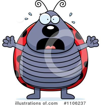 Royalty-Free (RF) Ladybug Clipart Illustration by Cory Thoman - Stock Sample #1106237