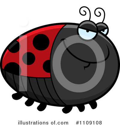 Royalty-Free (RF) Ladybug Clipart Illustration by Cory Thoman - Stock Sample #1109108