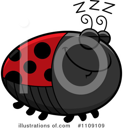 Royalty-Free (RF) Ladybug Clipart Illustration by Cory Thoman - Stock Sample #1109109