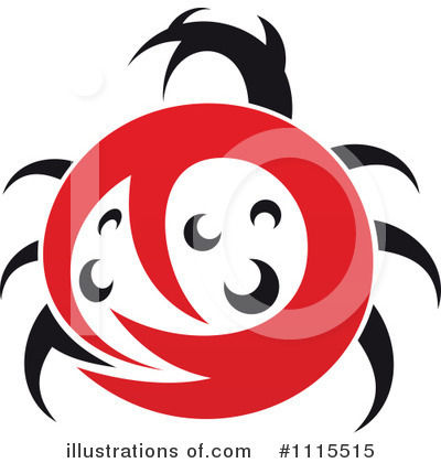 Ladybugs Clipart #1115515 by Vector Tradition SM