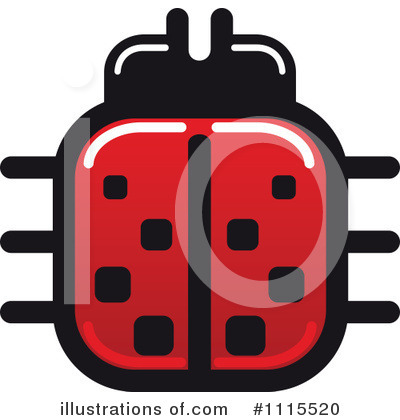 Royalty-Free (RF) Ladybug Clipart Illustration by Vector Tradition SM - Stock Sample #1115520