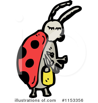 Royalty-Free (RF) Ladybug Clipart Illustration by lineartestpilot - Stock Sample #1153356