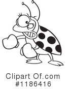 Ladybug Clipart #1186416 by toonaday