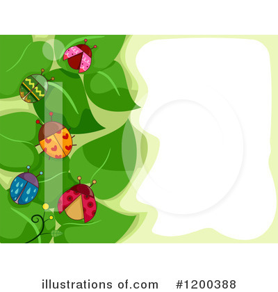 Royalty-Free (RF) Ladybug Clipart Illustration by BNP Design Studio - Stock Sample #1200388