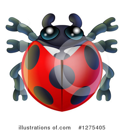Ladybug Clipart #1275405 by AtStockIllustration