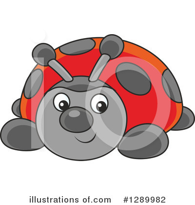 Royalty-Free (RF) Ladybug Clipart Illustration by Alex Bannykh - Stock Sample #1289982