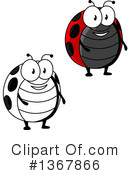 Ladybug Clipart #1367866 by Vector Tradition SM