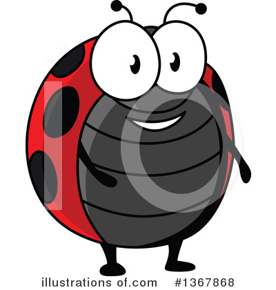 Royalty-Free (RF) Ladybug Clipart Illustration by Vector Tradition SM - Stock Sample #1367868