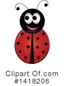 Ladybug Clipart #1418206 by Pams Clipart