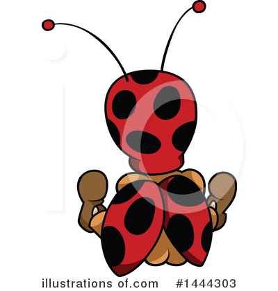 Ladybugs Clipart #1444303 by dero